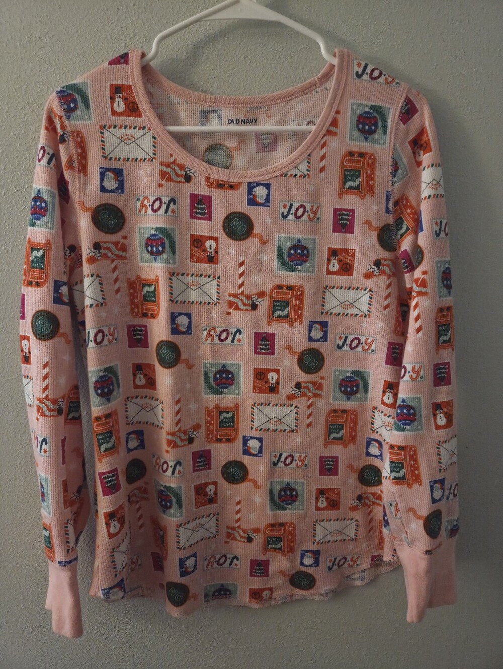 Women's Old Navy Waffle Knit PJ Leggings & Top